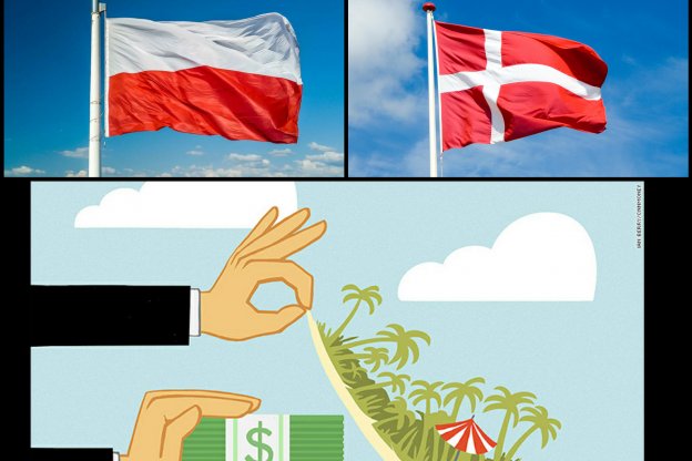Dinamarca y Polonia se niegan a rescatar a compañías registradas en paraísos fiscales extraterritoriales
