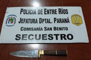 Joven fue aprehendido por violencia de género