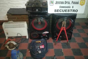 Hallaron elementos que habían sido robados en la Villa 351