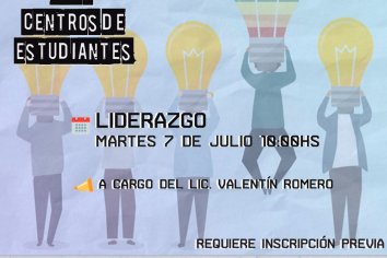 El Concejo Estudiantil llevará adelante una capacitación sobre “Liderazgo”