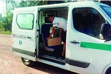 Santiago del estero detuvieron una ambulancia cargada con fernet y gaseosas