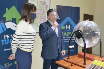 Comenzaron los sorteos de viviendas financiadas con recursos provinciales