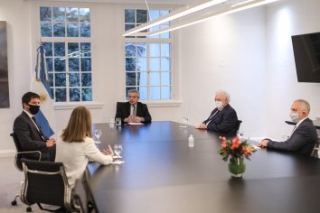 El Presidente recibió a directivos del laboratorio AstraZeneca que desarrolla una avanzada vacuna junto a la Universidad de Oxford