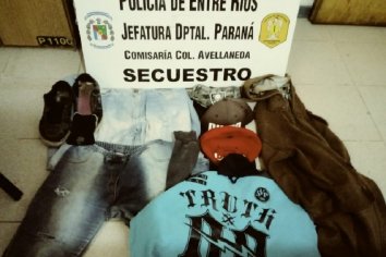Allanamiento en una vivienda de Colonia Avellaneda