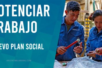 Presentaron dos nuevas líneas del plan "Potenciar Trabajo"