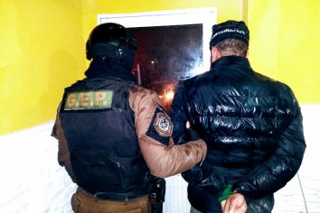 Dos sujetos huían con plantas robadas