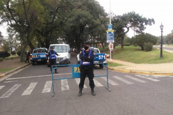 Por los operativos, se redujo la circulación de vehículos en parques