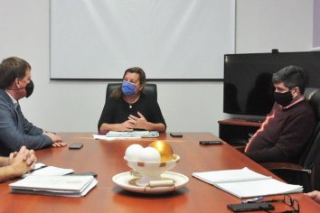 Coordinan obras viales para el departamento Villaguay