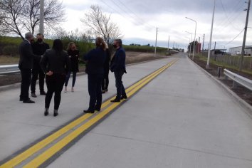 "Son obras que mejoran la calidad de vida de los vecinos de la ciudad" destacó Bordet