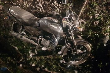 Recuperaron una moto y también hallaron un celular tirado