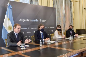 Bordet acordó con Cafiero extender la fibra óptica en Entre Ríos