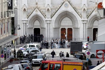Ataque terrorista en Francia dejó tres muertos en una Basílica de Niza