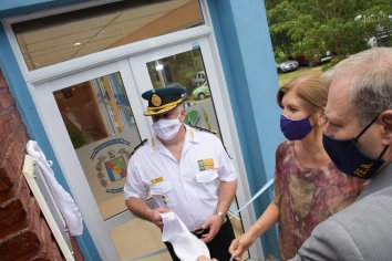 Inauguraron la ampliación del edificio del puesto caminero del Túnel Subfluvial Raúl Uranga