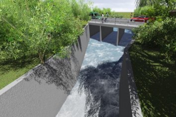 Bahl firmó el llamado a licitación para la obra del puente en calle Manuel Gálvez