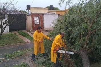 La Municipalidad asistió a familias afectadas por las intensas lluvias