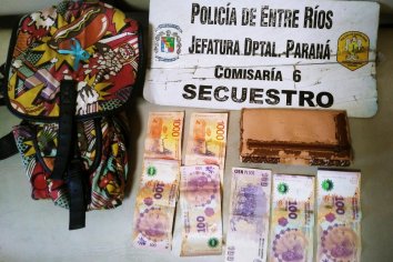 Una mujer sufrió el arrebato de su mochila