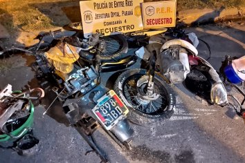 Fueron por una moto y encontraron partes de otros rodados robados