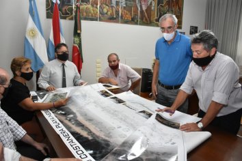 Provincia y el municipio de Concordia articulan acciones para la nueva Costanera Nébel