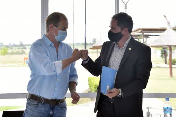 Bordet afirmó que “la obra pública es una concepción política”