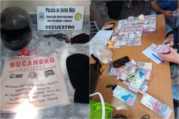 Robo a Estación de Servicio: Hallaron casi la totalidad del dinero sustraído y detuvieron a dos personas