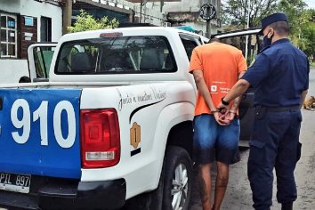 Detuvieron a un sujeto por una causa de lesiones con arma blanca