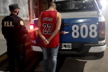 Golpeó a su pareja y no la dejaba irse de la casa