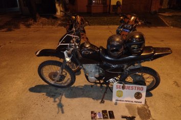 Robos, persecución, disparos y dos detenidos