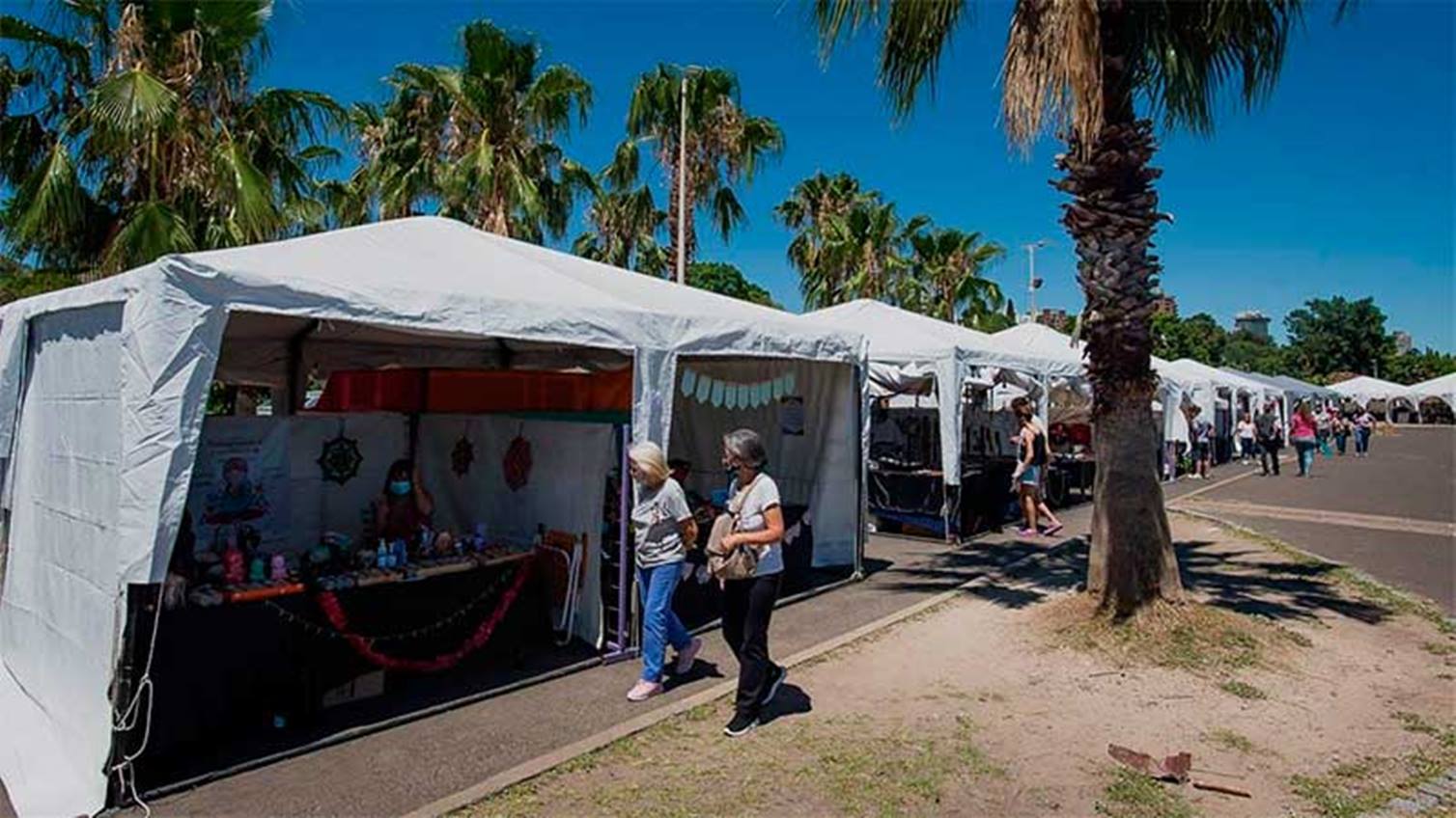 Reordenarán el tránsito en el parque por la Feria de Artesanos ...