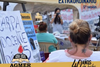 Agmer exigió a la Provincia una propuesta salarial superadora