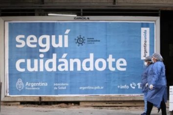 Registraron 614 muertes y 19.697 contagios durante este miércoles