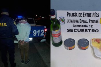 Intentó irse del supermercado con elementos sin pagar