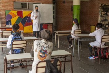 Las clases retoman el horario completo desde este lunes