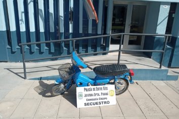 Empleada domestica se llevó la moto de su empleadora sin autorización