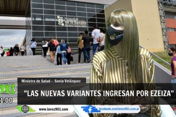 Velázquez: “En plena pandemia, la gente continuó viajando, y trayendo nuevas variantes”.