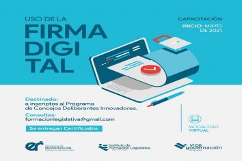 Segunda cohorte de la capacitación en uso de la firma digital