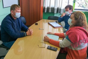 Analizaron la marcha de las obras que se ejecutan en la red vial provincial