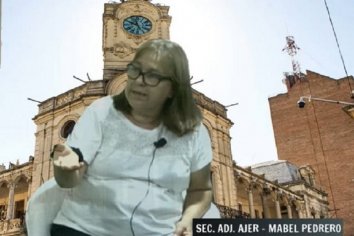 "Desde julio no pagaran más el aporte solidario los estatales", expresó Mabel Pedrero