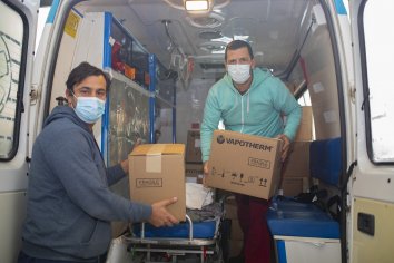 Continúa la inversión en equipamiento para tratar pacientes Covid