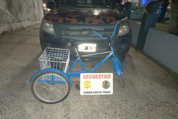 Recuperaron una bicicleta sustraída