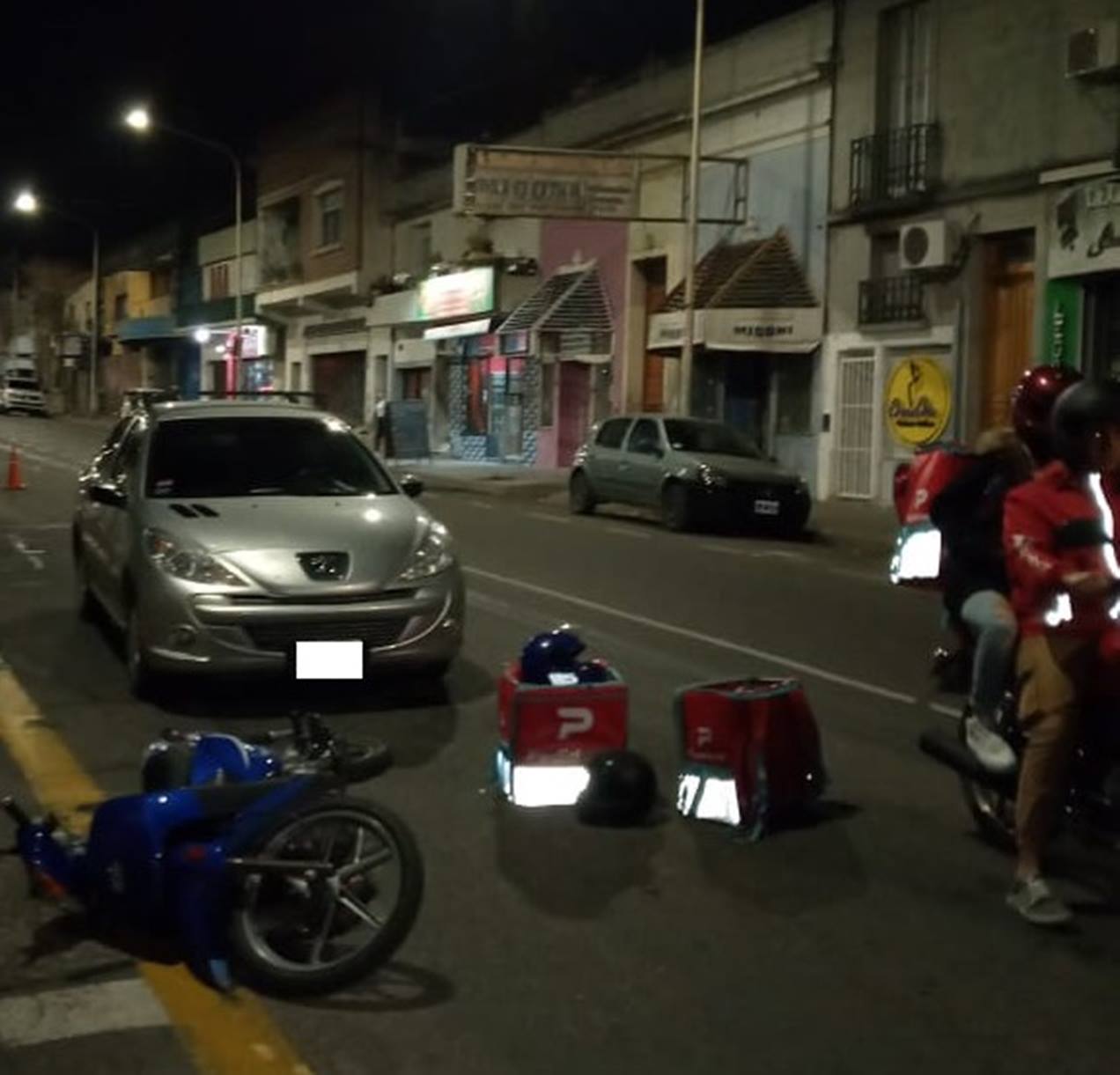 Alcoholizado chocó una moto - Vimarsana News