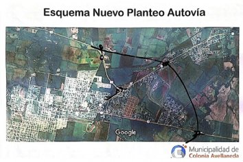 "Hoy los vecinos de Colonia Avellaneda y Las Acacias vuelven a reunirse con el delegado de Vialidad Nacional" sostuvo Weis