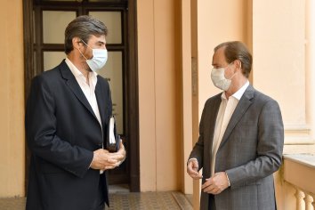 Bordet y Giano analizaron la situación provincial y repasaron la agenda legislativa