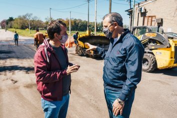 Continúan las obras de mejora integral en calle Tibiletti