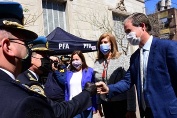 El gobierno provincial acompañó la inauguración de una nueva dependencia de la Policía Federal en Gualeguaychú