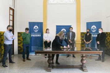 Abrieron los sobres para obras de pavimentación y cordón cuneta en Vecinal Almafuerte y Barrio El Trébol