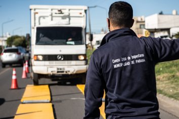 Realizan operativos de control de cargas en camiones