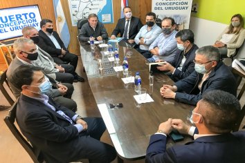 Empresarios chinos interesados en exportar desde el Puerto de Concepción del Uruguay