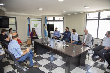 Se abordó una importante agenda de trabajo junto a intendentes del departamento Uruguay