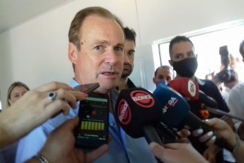 Bordet destacó el avance en la obra de Barrio 500 viviendas