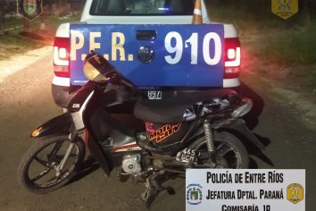 Secuestraron una moto hasta establecer quien es su verdadero propietario